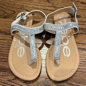 Bebe little girl sandals